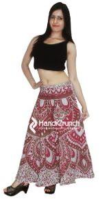 Womens Long Bohemian Style Gypsy Boho Hippie Skirt