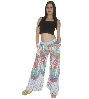 Multicolor girls palazzo pants