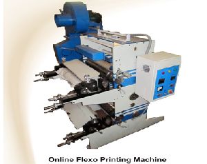 ONLINE TWO COLOR FLEXO PRINTING MACHINES