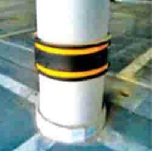 EPDM Rubber Pillar Guard