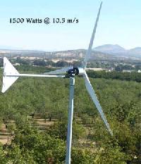 1500 Watt Wind Turbine