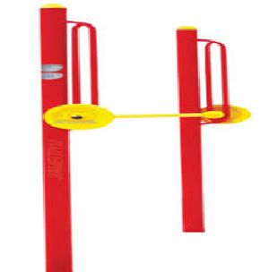 Poles With Fixed Weight Dumbbells