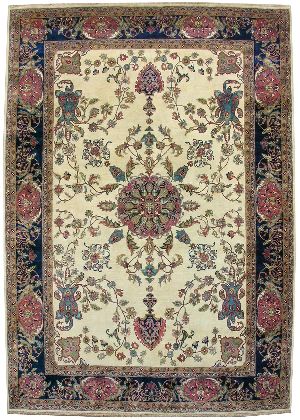 Antique Traditional Wool Silk Rugs