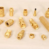 brass turning component