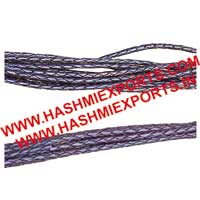Flat Braided Leather Cord (HE-BFLC-01)