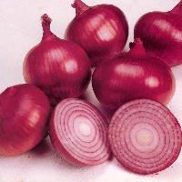 organic red onion