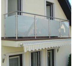 Matte Glass Railing