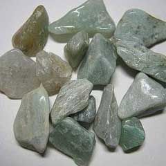 Light Green Pebble Chips Stones