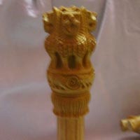 Wooden Ashoka Pillar