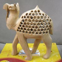 Wooden Camel Statues