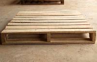 Four Way Non Reversible Wooden Pallet