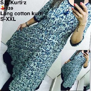 Pure Cotton Kurtis