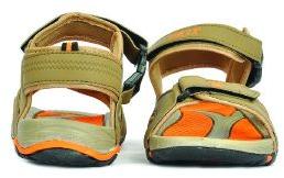 SDZ 116 Mens Mouse & Orange Sandals