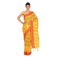 Ladies Trendy Cotton Banarasi Sarees