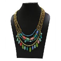 Multi Beads Ladies Fancy Necklace