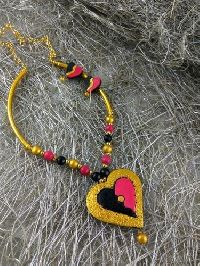 Silk Thread Necklace