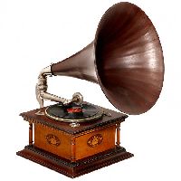 Wooden Gramophone
