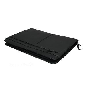 Leather Zipper Notebook Folders