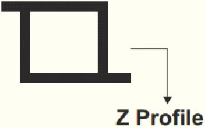 Long Steel Z Profiles