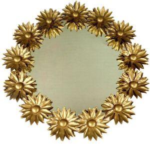 brass mirror