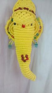 Macrame Ganesha Wall Hanging