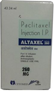 260 mg Altaxel Paclitaxel Injection