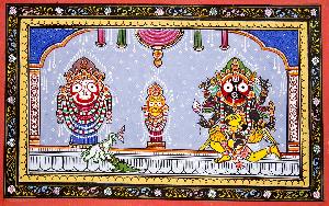 Odisha Pattachitra Painting- Jagannath