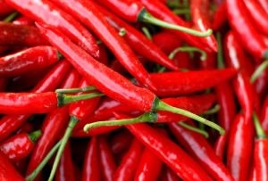 Fresh Red Chillies