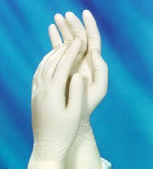 latex powdered surgical gloves