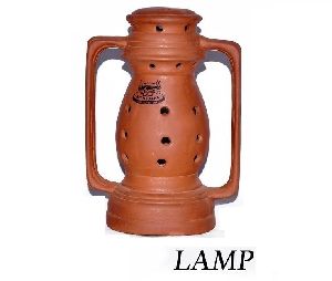 terracotta lamp