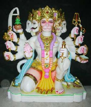 Marble Hanuman Statues