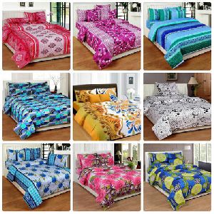 Printed Double Bed Sheet Set