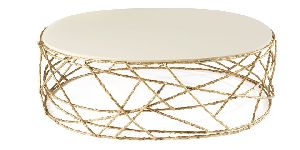 Gold Wire Coffee Table