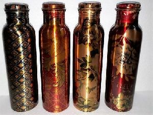 Copper Printed Bottles