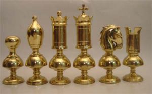 Brass Chess Set