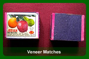 veneer safety matches