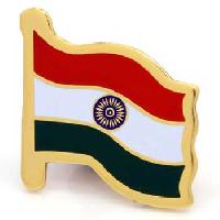 Indian Flag Lapel Pins - Custom Made