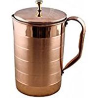 2000 Ml Pure Copper Silver Touch Jug