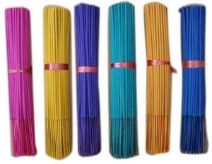 Colored Aromatic Raw Incense Sticks