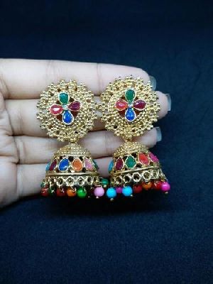 Artificial Golden Jhumka