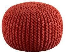 Knitted Poufs