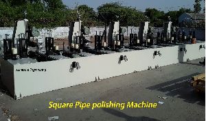 SS Square Pipe Polishing Machine