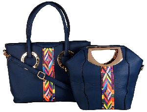 VABL3590 Blue PU Handbags