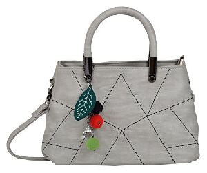 VAGR265 Grey PU Handbags