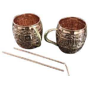 Designer Copper Mugs