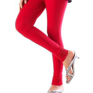 Churidar Red Leggings