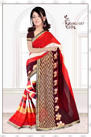 Hand Embroidered Sarees