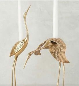 Metal Flamingo Sculptures