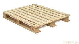 single deck wooden pallet