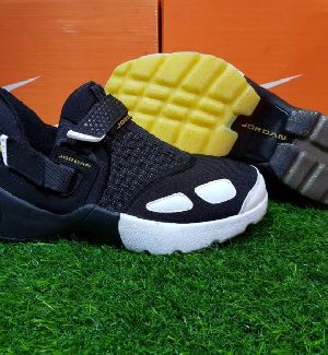 Mens Air Jordan Yellow Black Shoes